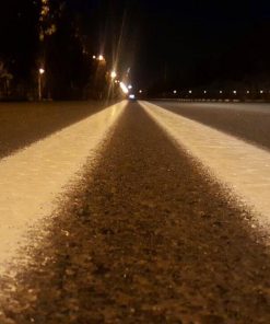 رنگ تک جزئی ترافیک بر پایه رزین آکرولیک