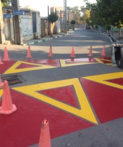رنگ ترافیکی عابر پیاده مسی