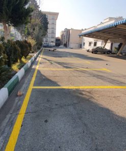 خط کشی پارکینگ با شماره